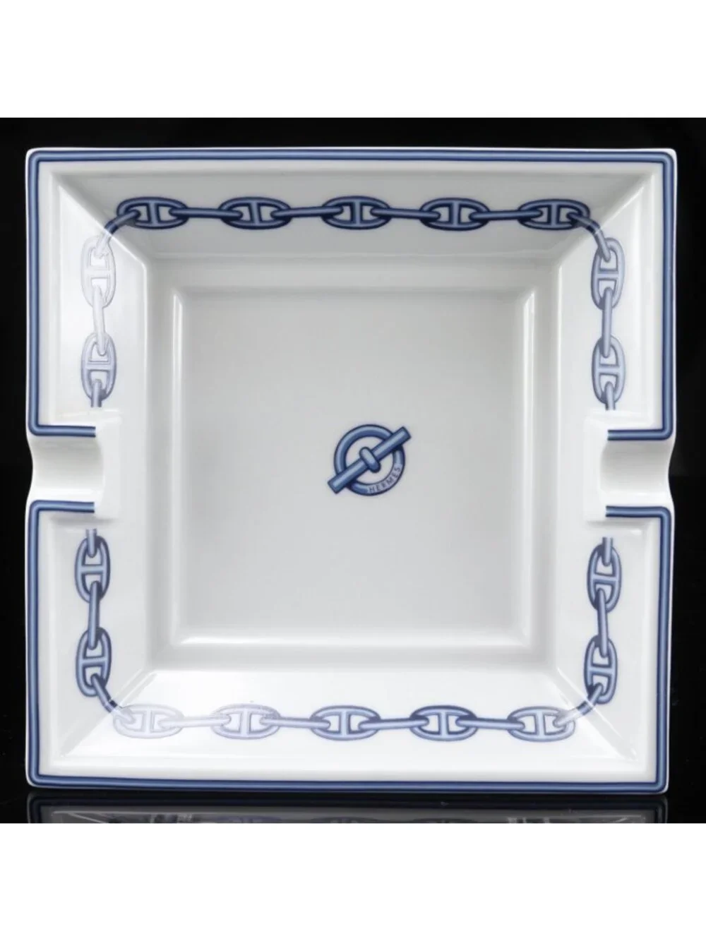 Hermes Ashtray Chaine D'Ancre Ceramic